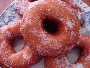 Receita de Argolas de Berlim