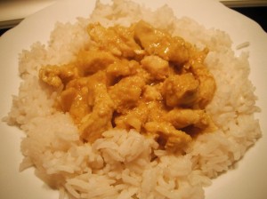 Receita de Caril de Aves