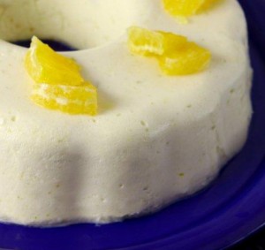 Receita de Bavarois de Laranja