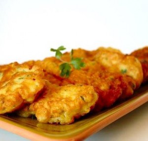 Receita de Pataniscas de Camarão