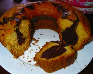 Receita de Bolo Mármore