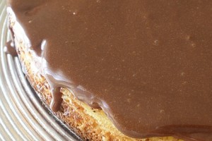Receita de Bolo de Flan de Côco e Chocolate