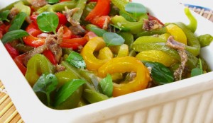 Receita de Salada de Atum e Pimentos