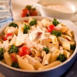 Receita de Salada de Massa Brocolos e feijao