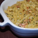 Receita de Salada de Massa Gratinada com Frango