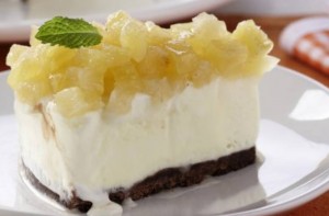 Receitad e Tarte Cremosa de Ananas