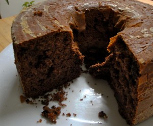 Receita de Bolo de Leite com café