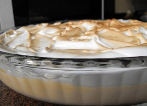 Receita de Leite Creme Merengado