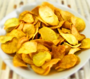 Receita de Batatas Doce Frita