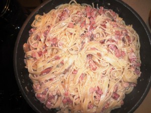 Receita de Taglliatele Fiambre