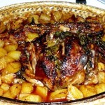 Receita de Borrego no Forno