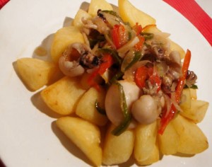 Receita de Choquinhos de cebolada