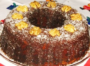 Bolo de Marmelada e Nozes