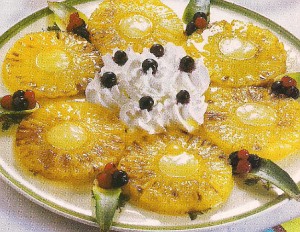 Receita de Ananas Gratinado
