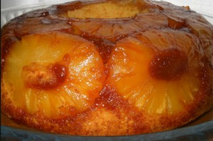 bolo de ananás