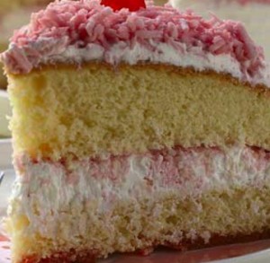 bolo de pistacio e groselha