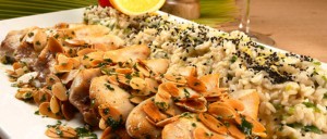 dourada com amendoas