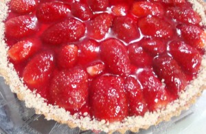 tarte de morangos