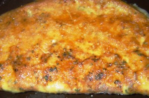 omelete de beringela