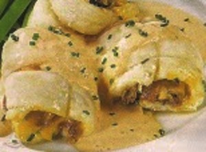 rolinhos de peixe espada com anchovas