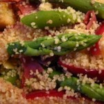 Salada Quente de Espargos e MAças