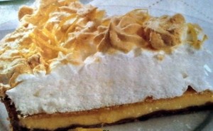 tarte de limao e coco