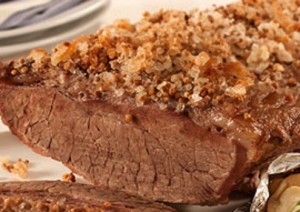 maminha em crosta de pao