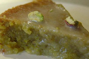 tarte de amendoa e pistacio