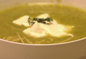 creme de alho frances e frango