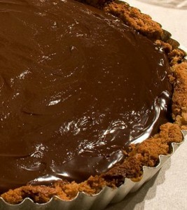 tarte de chocolate
