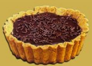 mini tartes de chocolate