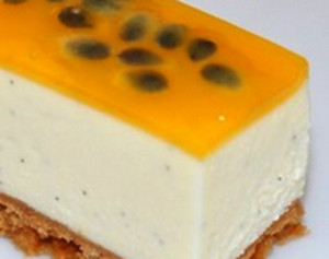 bavaroise de coco e maracuja