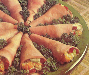 cornucopias de presunto