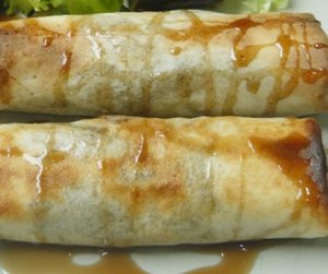 legumes abraçados em crepe