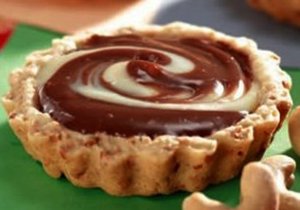 tortinhas de chocolate