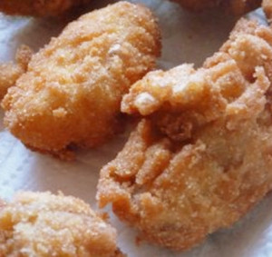 bacalhau em linguas panadas