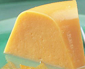 docinho flan de tangerina e manga