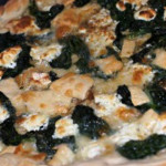 pizza de espinafres