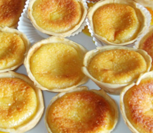 queijadinhas com amendoa