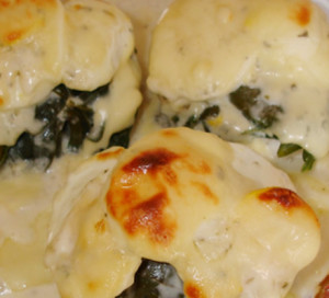 medalhoes e legumes ao forno com molho branco