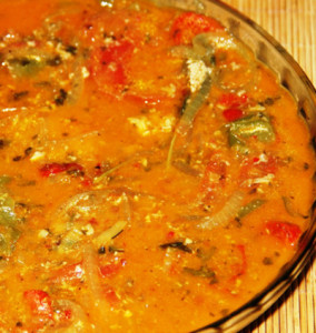 caçao em moqueca