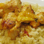 massa couscous com frango
