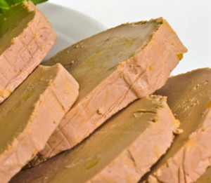 pato elegante com especiarias