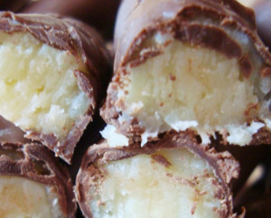 palitos de coco caseiros