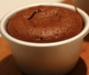 fondant de chocolate
